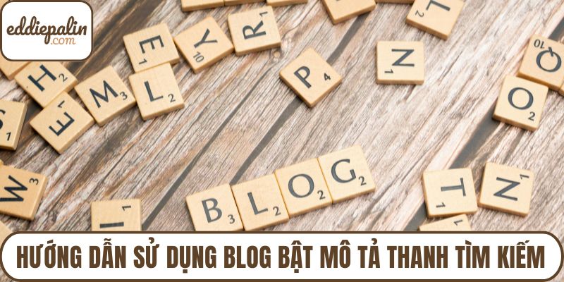 Hướng dẫn sử dụng blog bật mô tả thanh tìm kiếm