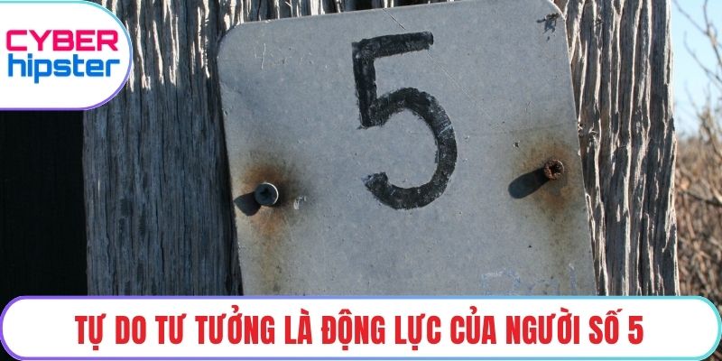 Tự do tư tưởng là động lực của người số 5