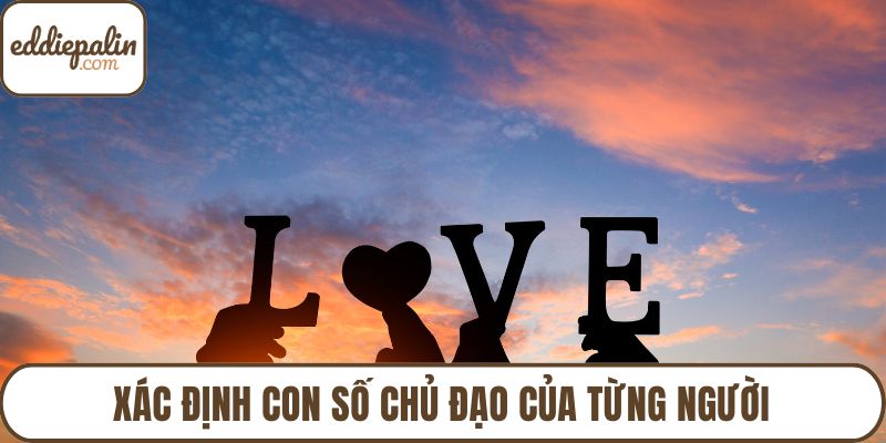 Xác định con số chủ đạo của từng người